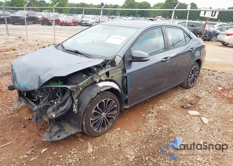 2015 Toyota Corolla S Plus z USA, uszkodzony, nr VIN 2T1BURHE2FC396724